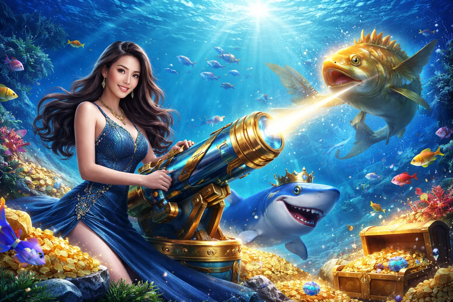 Hình ảnh chính trò chơi bắn cá JBO