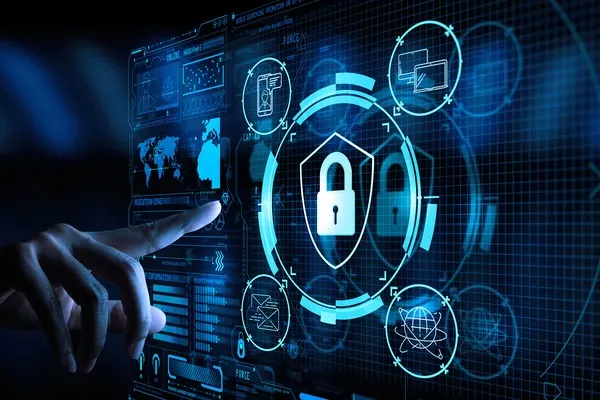 Biểu tượng mật khẩu mạnh với các ký tự phức tạp